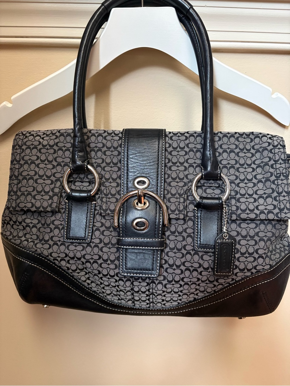 Coach SoHo Signature Y2K Shoulder Bag
